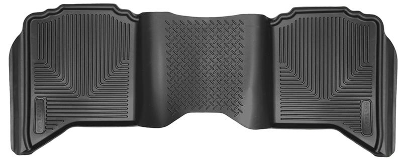 Ram Ram 2500 Floor Liner - Rear - Husky Liners - X-act Contour - Black - `10-`12